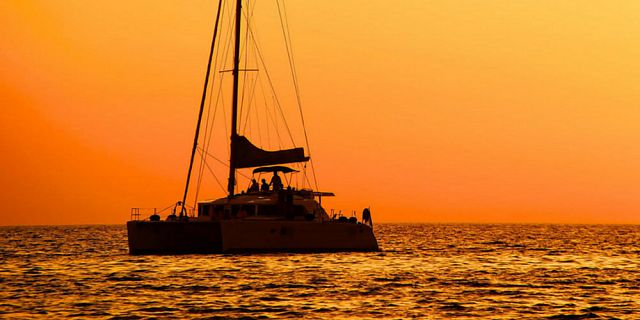 Sunset catamaran cruise north coast grand bay (2)